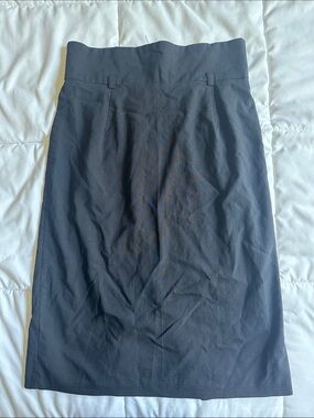 Spring Street Black High-Rise Pencil Skirt
